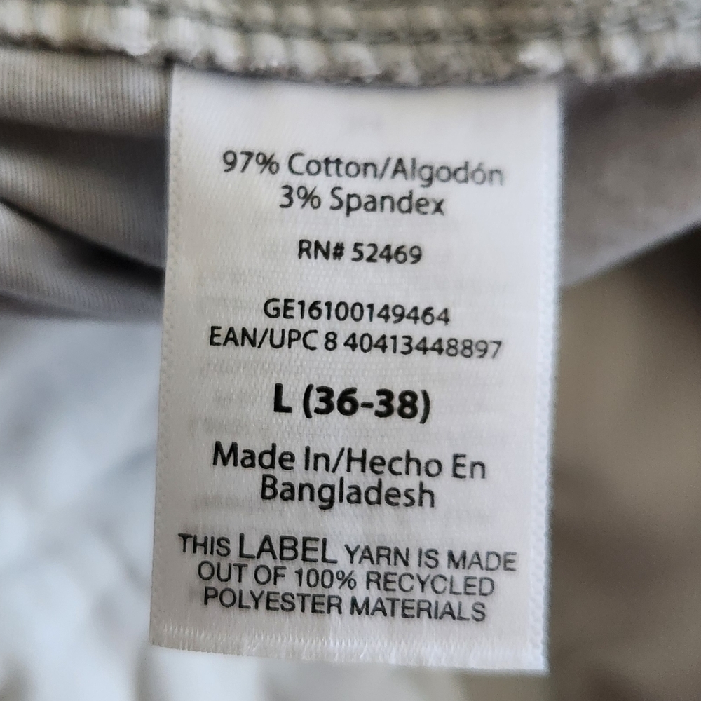 🩳 George Men’s Gray Pull-On Cargo Shorts – Size Large (36–38), NWT, 8” Inseam - Picture 15 of 15